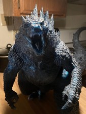 X-Plus Gigantic Series Godzilla 2019 Blue Clear Ver. Soft Vinyl 47cm From Japan