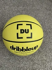Dribble Up Yellow Smart Basketball 28.5 Indoor/Outdoor Ball