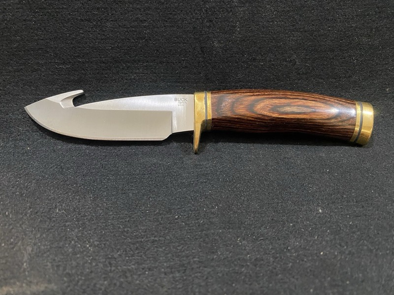 New Buck zipper 191 USA Hunting Fixed Blade,Gut Hook, sheath with the clam box