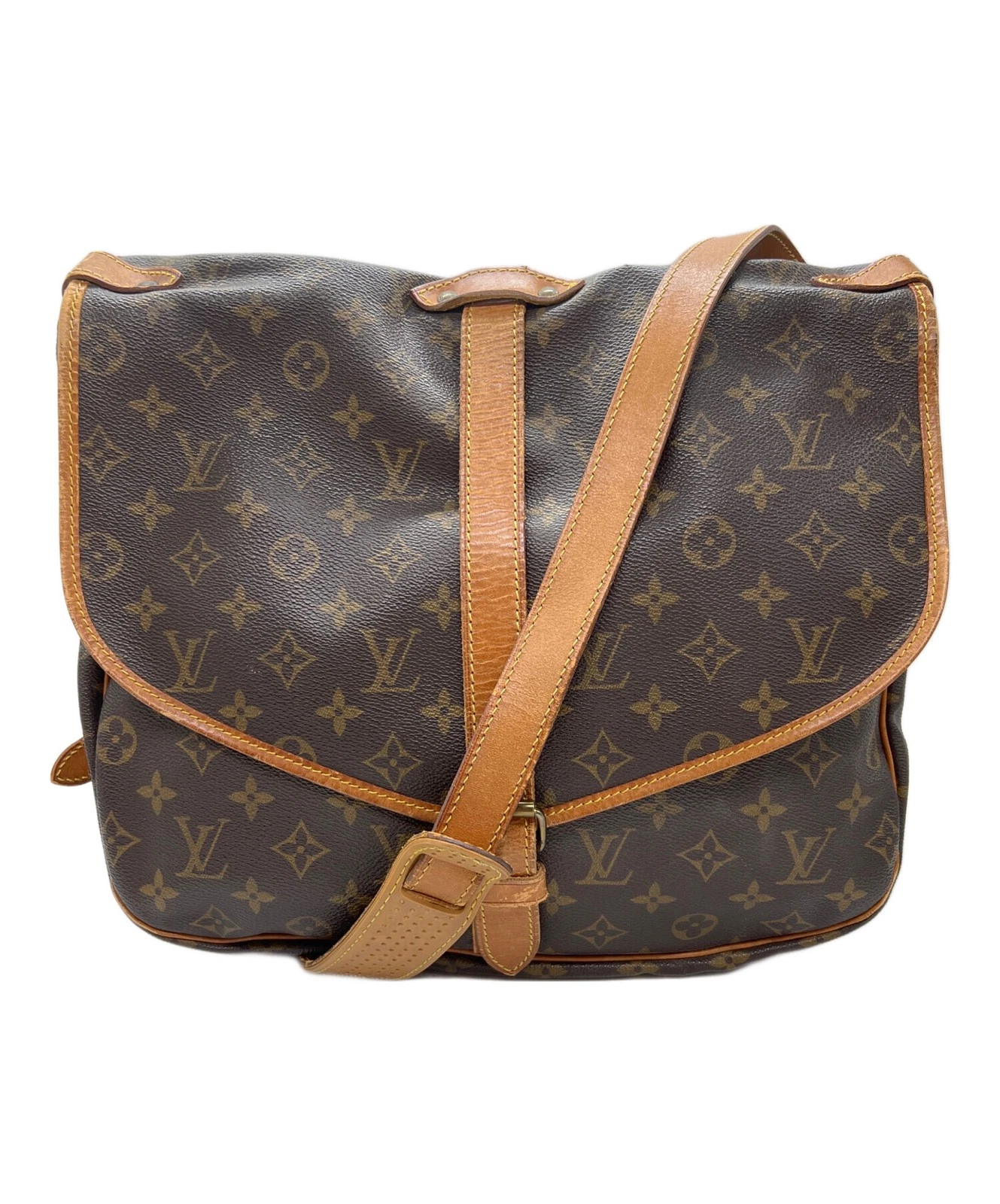 Vuitton — Louis Vuitton Shoulder Bag M42254 Brown #TFB5556