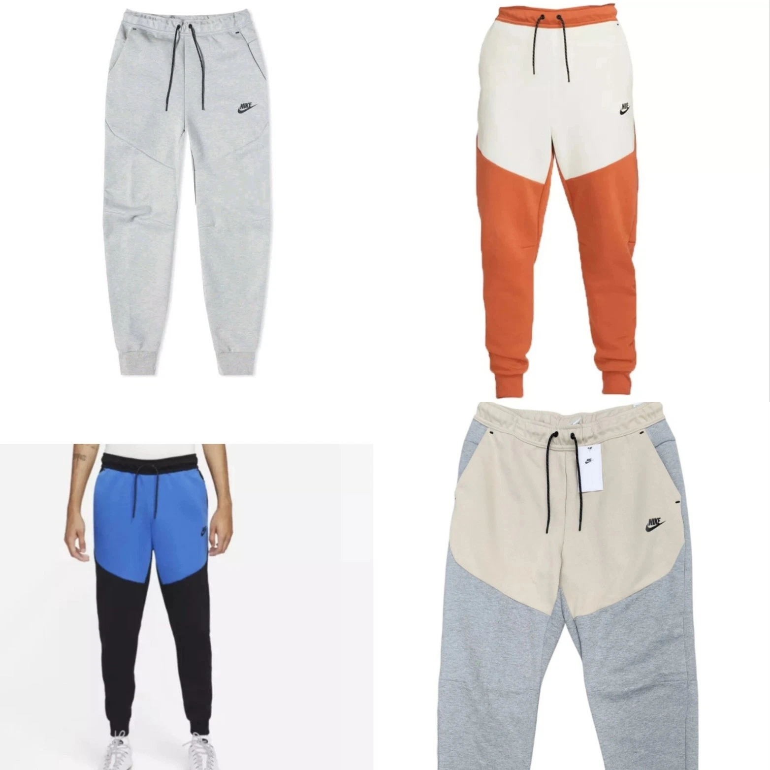 Nike Tech Sportswear Fleece Jogger Pants CU4495-017/063/064/825 (1 Pants) 2XL