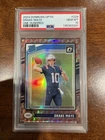 2024 Panini Optic Drake Maye SSP 100 Emoji RC PSA 10