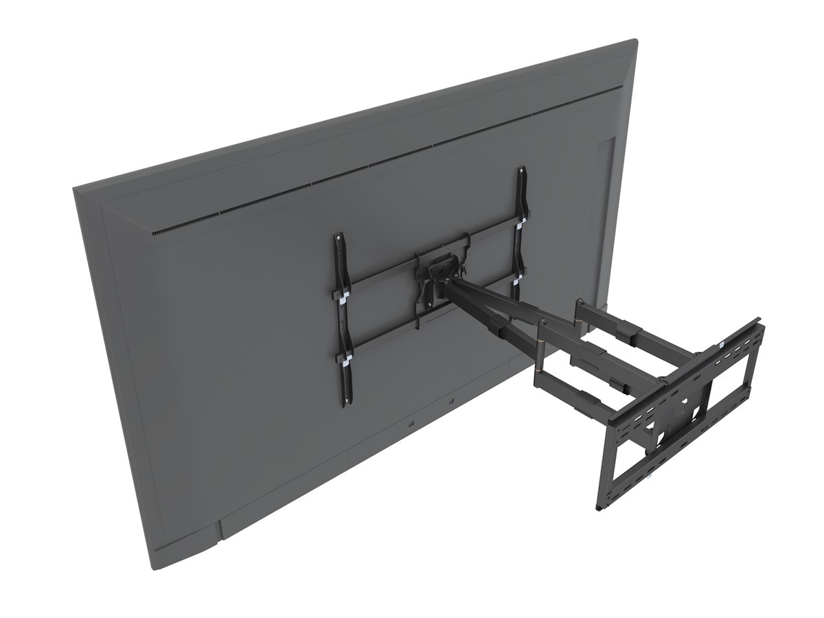 Monoprice Commercial Full Motion TV Wall Mount Bracket Extra Large and Extra
