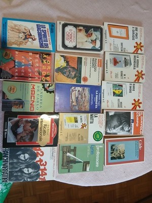 Lotto 75 libri vari mondadori Garzanti Etc Condizioni da buono a nuovo