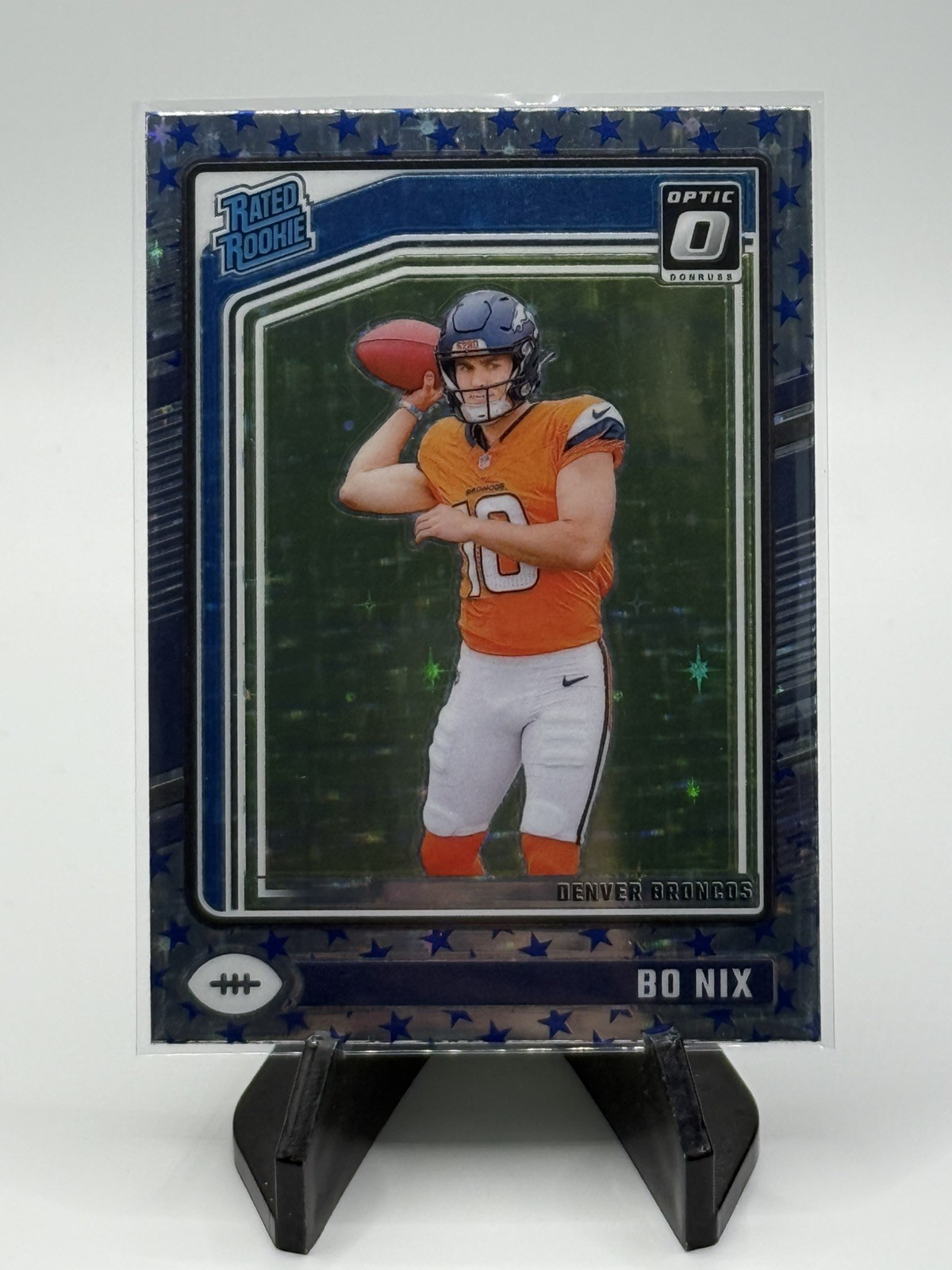 2024 Panini Donruss Optic - Rated Rookie Bo Nix #209 Stars Prizm (RC)