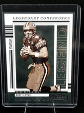 2021 Panini NFL Contenders Legendary LGD-BFA Brett Favre Green Bay Packers