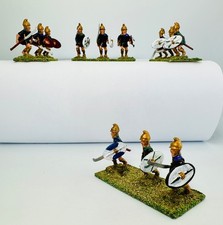 4x Bases 28mm Metal Macedonian Infantry 12 Figures *Well Painted*