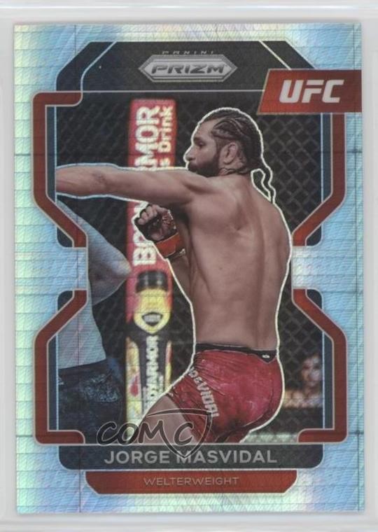 2022 Panini Prizm UFC Hyper Prizm Jorge Masvidal #116 1u6