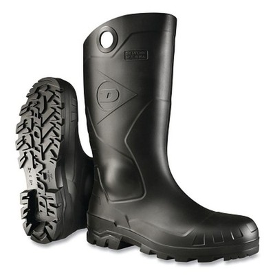 DUNLOP Unisex Men Sz 10 - Womens Sz 12 Black Waterproof Chesapeake 14'' Boots NEW