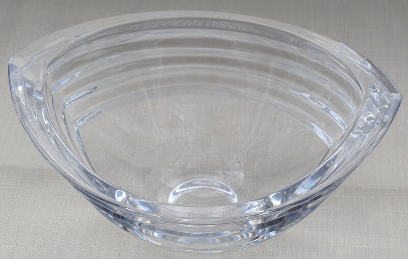 Vintage Lenox Ovations Bowl Hand Cut Full Lead Crystal Made in Slovenia