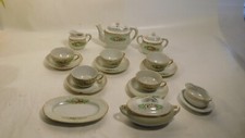 Vintage Child s Pink Roses Porcelain Teaset 19 Pieces Japan 1950 s