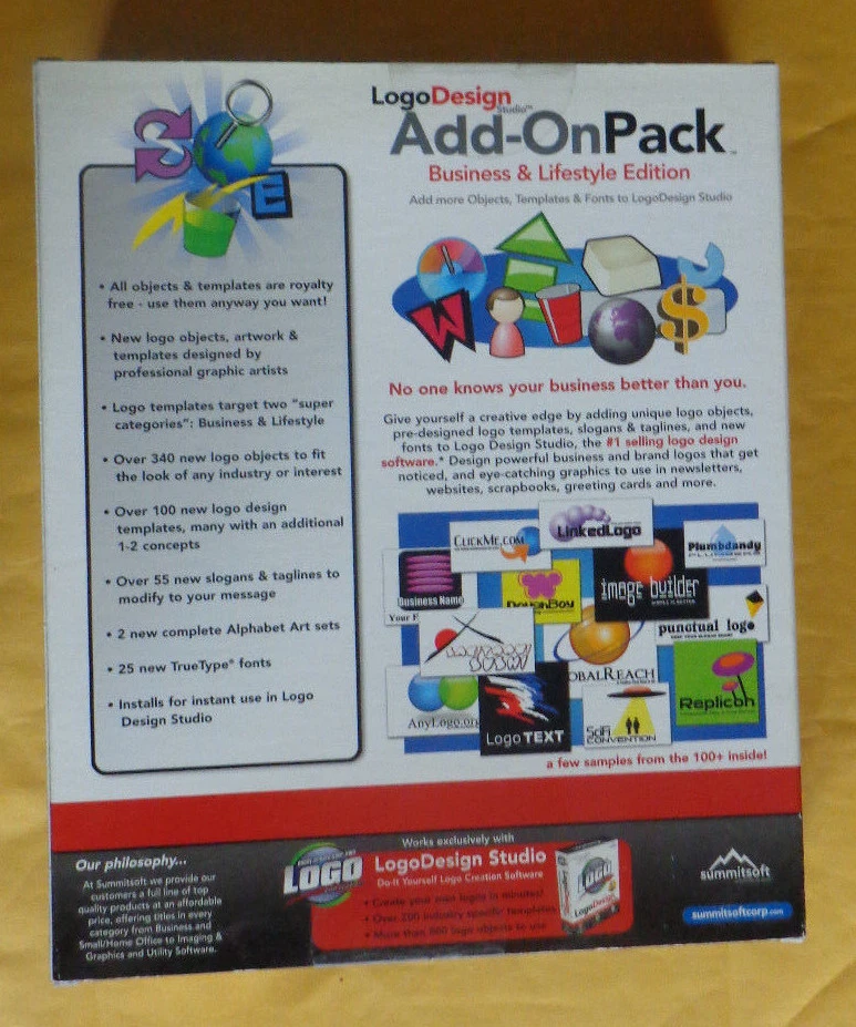 Summitsoft Logo Design Studio Expansion Pack (PC) - Image 3 of 4