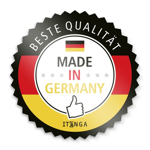 SET Viel Erfolg Mix 24x Geschenkbox Faltschachtel Würfel 5cm BRAUN u Sticker Box - Bild 2 von 2