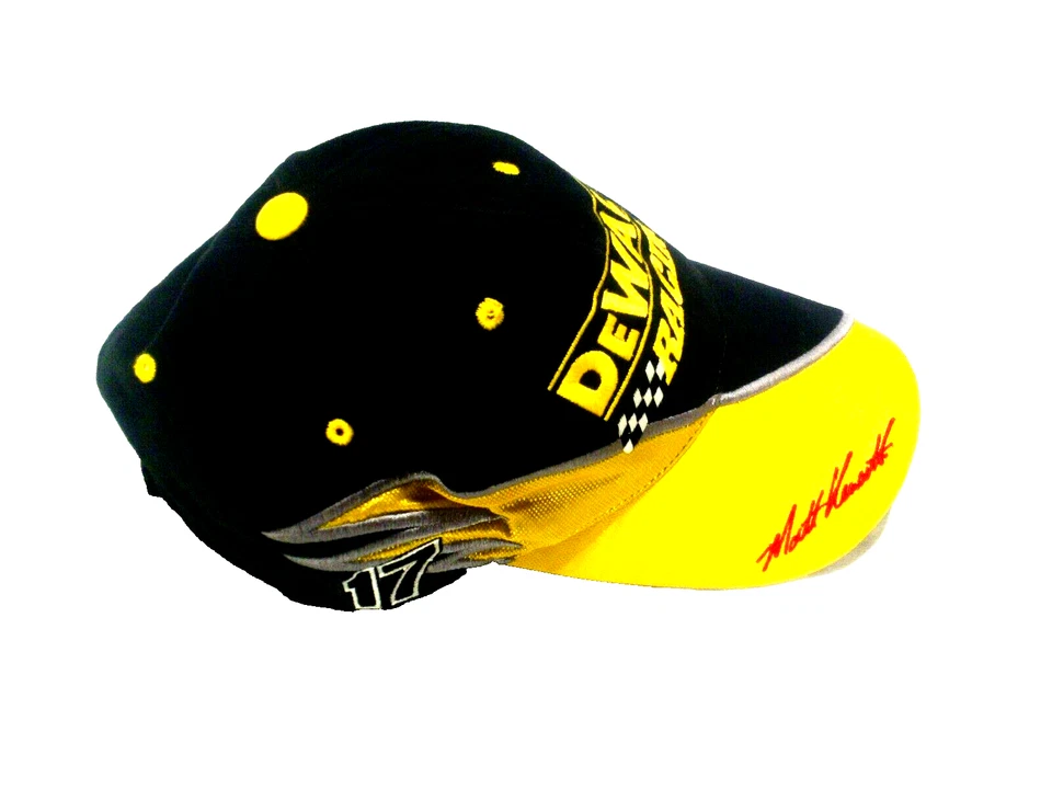 DeWalt Racing Roush Racing NASCAR Matt Kenseth #17 Hat Cap ~Red Line Mark NICE Foto 4 de 4
