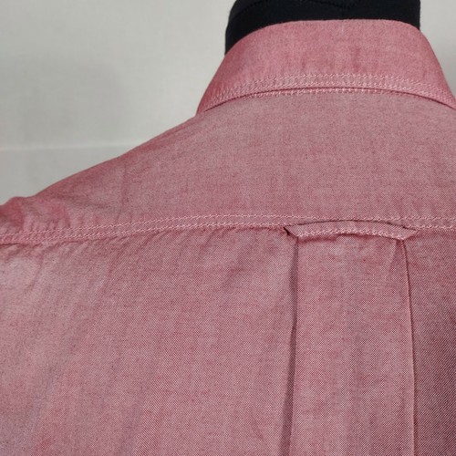 Camisa HUGO BOSS NARANJA S (15” 38 cm) Hombre Rosa Hombre Algodón P2P 20” 51 cm Informal - Imagen 10 de 11