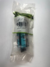 Ortronics Panel 6/SC/DX/AQUA/CER/MM 1U,Black,12 Fibers