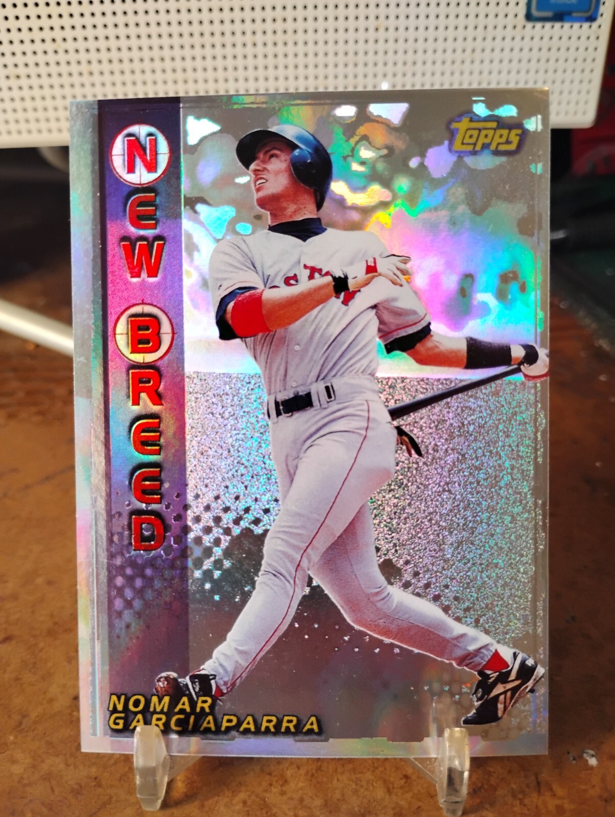 1998 Nomar Garciaparra Topps New Breed insert Redsox