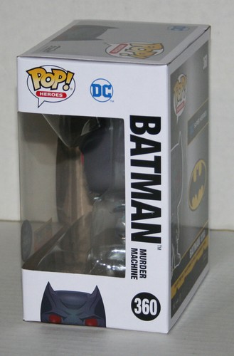 Funko Pop! Vinyl DC Universe Batman Murder Machine CHASE Metallic GITD Hot Topic - Picture 2 of 6