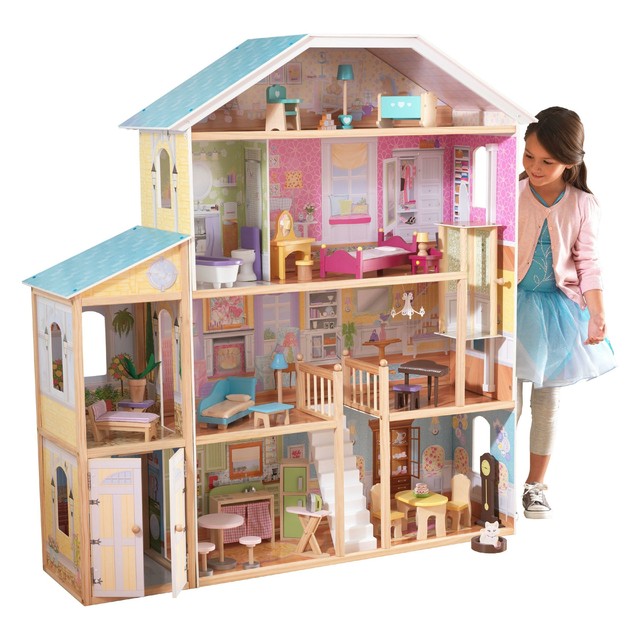 kidkraft dollhouse shimmer mansion