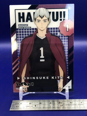 Shinsuke Kita Haikyu 77 HF/S.HP.M Clear Card Ensky Japanese | eBay