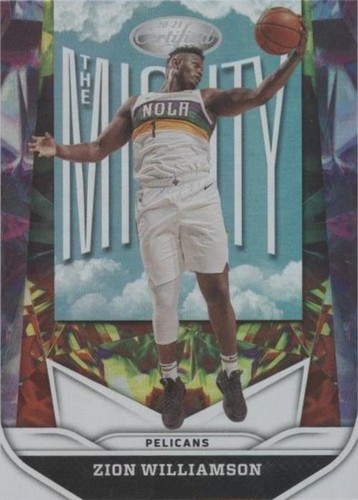 2020-21 Panini Certified Zion Williamson Blue 80 | eBay