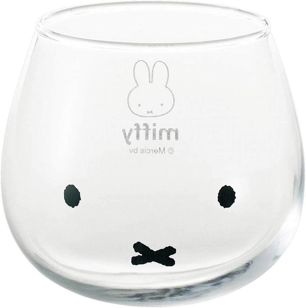 Miffy Yurayura Tumbler Face Glass Cup 320ml 401147 KN40147 MADE IN
