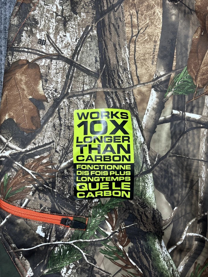 NWT Mens Camo Hunting Pants 44X32 Scent Control Under Armour Camo Windproof $180 - Image 2 of 4