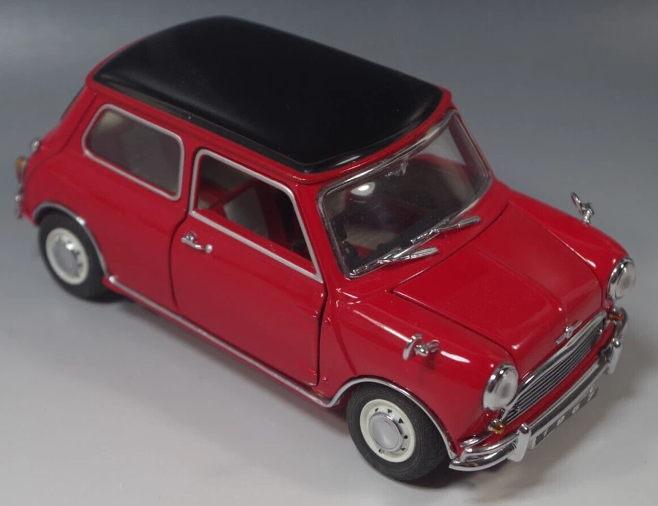 Mini coche Cooper Franklin 1967 como nuevo modelo rojo escala 1:24 fundido a presión sin usar, en caja #2 Foto 3 de 4