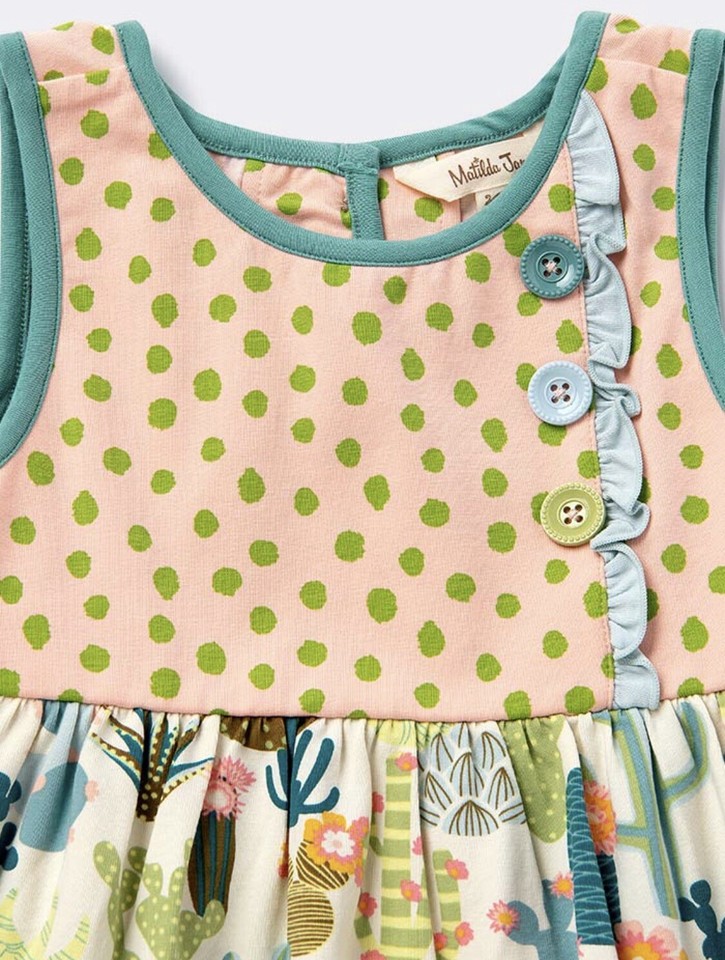 Costume Due Pezzi Bambina Matilda Jane Dream Chasers Sweetheart Twirl – Taglia 16, Multicolor