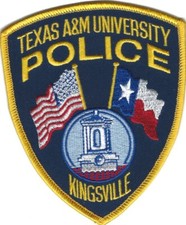TEXAS - Texas A&M University - Kingsville Police Department patch