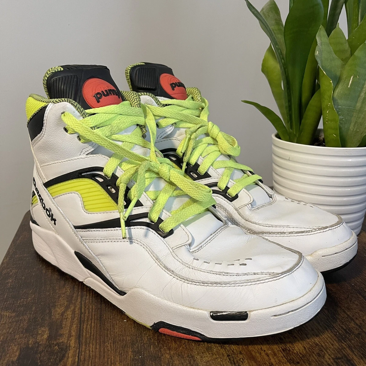 Reebok chaussure best sale basketball verte