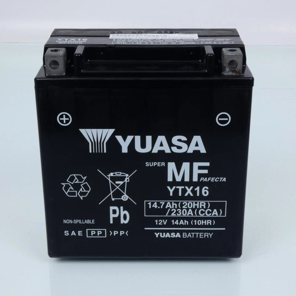 Batterie SLA Yuasa pour Moto Kawasaki 1700 Vn Vulcan Nomad Abs 2015 à 2017 - Photo 2/4