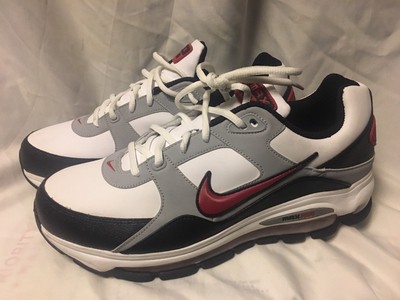 NIKE AIR MAX BRS 1000 MEN'S SIZE 10 WHITE/RED/GREY/BLACK 401092-106 | eBay