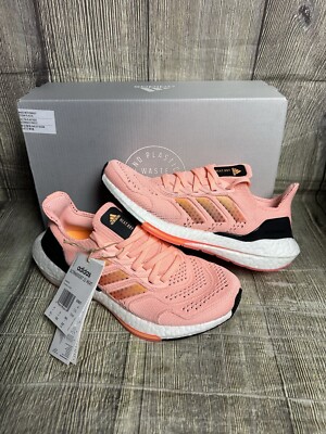 Adidas Ultra Boost 22 Heat RDY Turnschuhe 4 UK Flash Orange Damen Neu mit Karton Schuhe 4uk