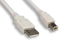 10ft USB Type-B Male to USB Type-B Male USB 2.0 Cable,New