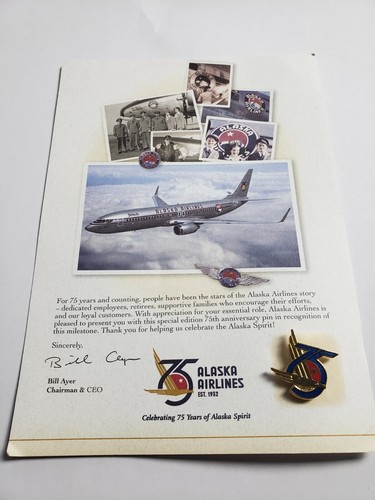 Alaska Airlines memorabilia lot transportation, Aviation