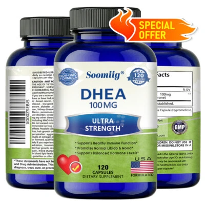 SOOMIIG Stimulateur Sexuel Pour Homme, Libido, Humeur, 60 À 120 Gélules