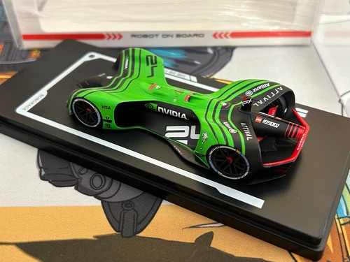 ROBORACE 1/43 Resin Robot On Board Electric Driverless Car Competition Model Car - Picture 4 of 57