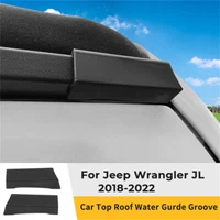 Roof Rain Gutter Extension Diversion For Jeep Wrangler JL 2018-2022 JT 2020-2022 (For: More than one vehicle)