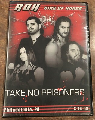 ROH Take No Prisoners 2008 DVD Ring Of Honor WWE AEW NXT PWG TNA ECW WCW