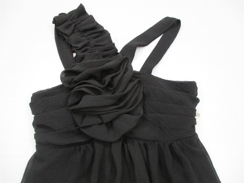 new MYSTIC Women's Size M Classy Flowy Formal Little Black Shift Dress - Picture 2 of 8