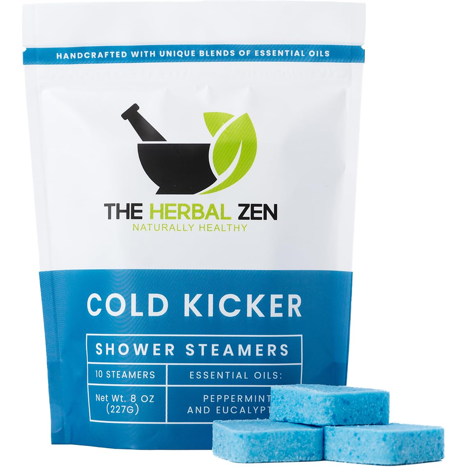 Cold Kicker Shower Steamers Aromatherapy, Eucalyptus Shower Steamer