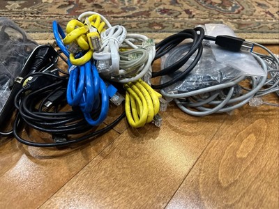 LOT Of 30 ComputerCables,New HDMI, Power,Ethernet , USB 2printer USBToMicUSB Pwr
