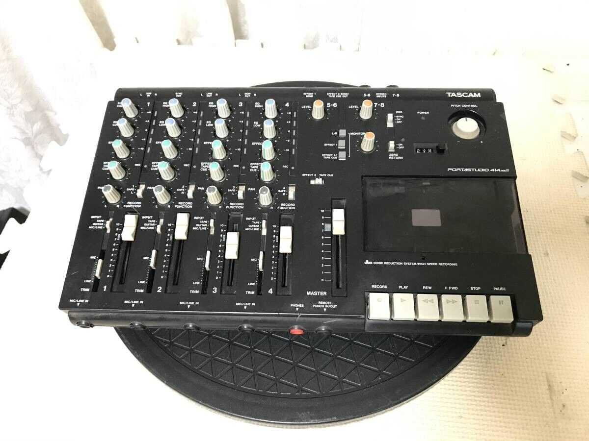 Tascam Portastudio 414 MKII MK2 4-track Multi Track Cassette Tape Recorder  JUNK