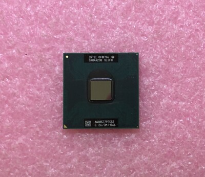 INTEL CORE 2 DUO P7550 - 2.267GHz CPU - SLGF8 SOCKET P - 3MB CACHE - 1066MHZ BUS
