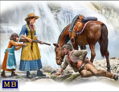 MW22 MASTERBOX 35203 OUTLOW. GUNSLINGER  NO. 1. MARSHAL TOM TUCKER, MOLLY AND RE