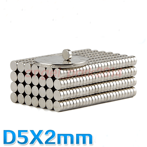Venta al por mayor Imanes de neodimio redondos de tierras raras N48 disco súper fuerte de 5 mm x 2 mm - Imagen 4 de 4