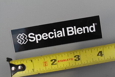 SB Special Blend Snowboards Black White OG SNB7b Vintage Snowboarding STICKER
