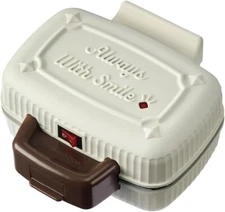 RECOLTE Press Sand Maker Mini RPS-3 White AC100V  Hot Sandwich Toaster Japan NEW