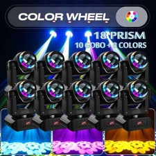 150W 18 Prism 10 Gobo LED RGBW Moving Head Stage Light DMX Beam Disco Event Show